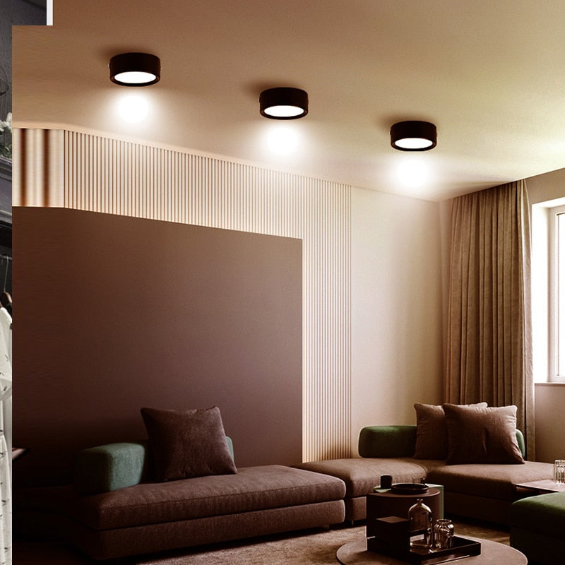 Ultra Thin LED Downlight Ceiling Lamp AC110-265V 5/10/15/25W Spot Led Lighting Fixture Panel Ceiling For Bedroom Corridor Stair