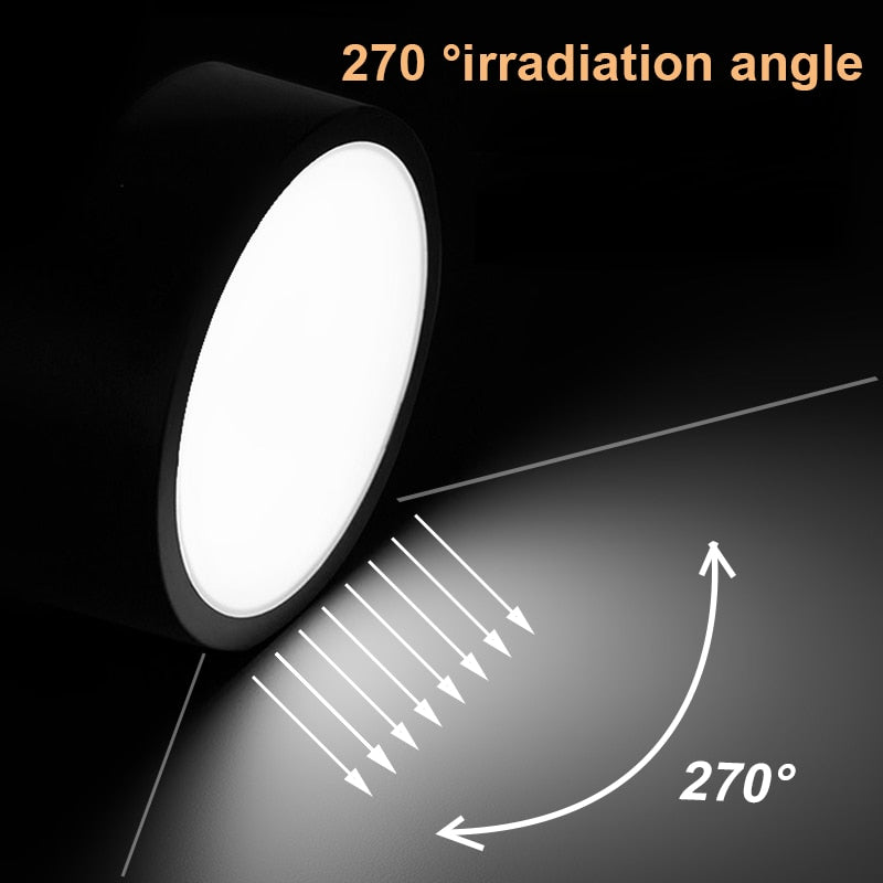 Ultra Thin LED Downlight Ceiling Lamp AC110-265V 5/10/15/25W Spot Led Lighting Fixture Panel Ceiling For Bedroom Corridor Stair