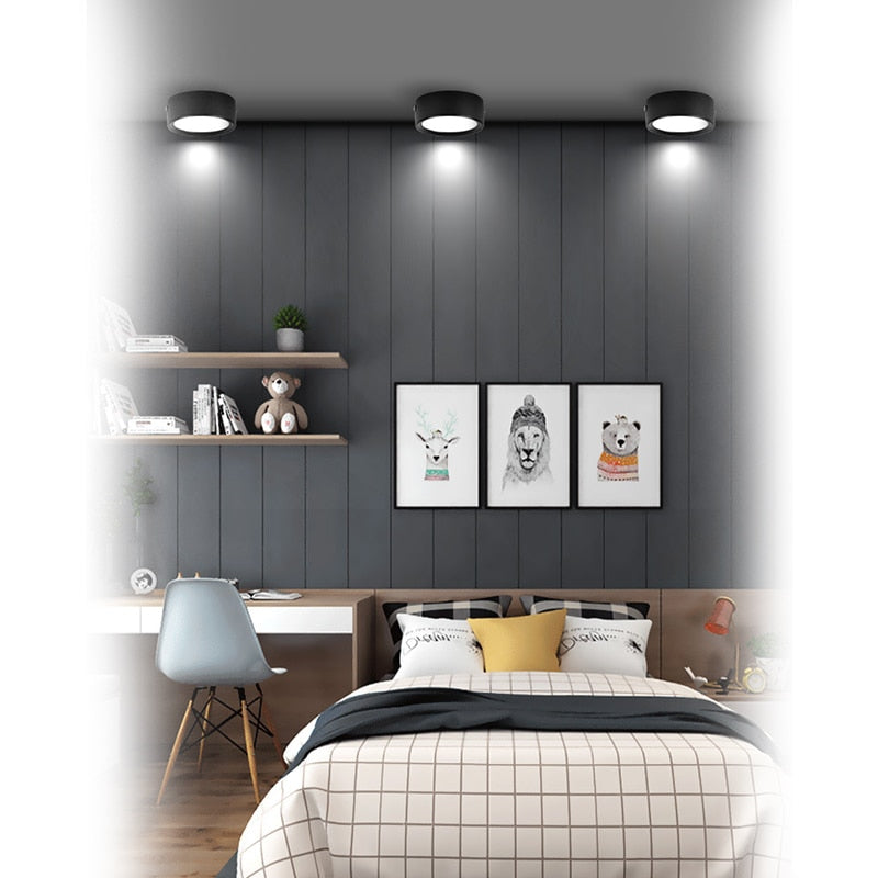 Ultra Thin LED Downlight Ceiling Lamp AC110-265V 5/10/15/25W Spot Led Lighting Fixture Panel Ceiling For Bedroom Corridor Stair