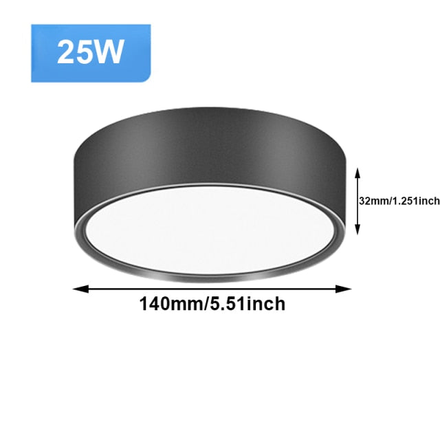 Ultra Thin LED Downlight Ceiling Lamp AC110-265V 5/10/15/25W Spot Led Lighting Fixture Panel Ceiling For Bedroom Corridor Stair
