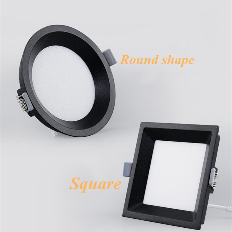 Led Panel Lights 12w 16w 22W Ceiling Spotlight Ac220V Led Downlight Cold White Warm Lamps Indoor Lighting SMD 2835 Bathroom Light