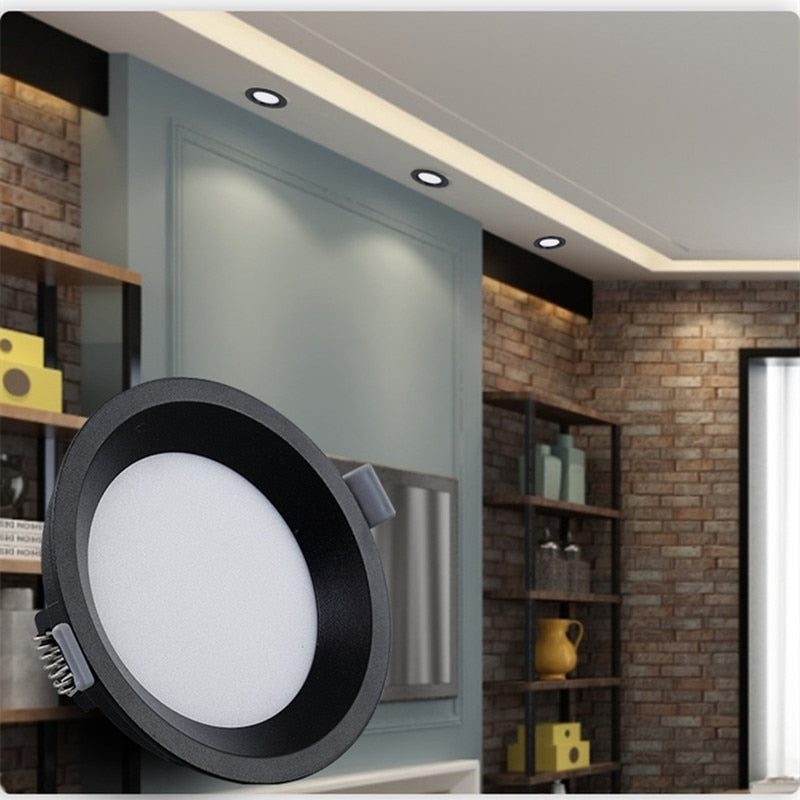 Led Panel Lights 12w 16w 22W Ceiling Spotlight Ac220V Led Downlight Cold White Warm Lamps Indoor Lighting SMD 2835 Bathroom Light