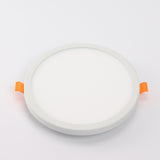 Round Square Ultra thin LED Panel Light Recessed Downlights 6W 8W 15W 20W AC 220V 230V Indoor lighting Ceiling Lamp