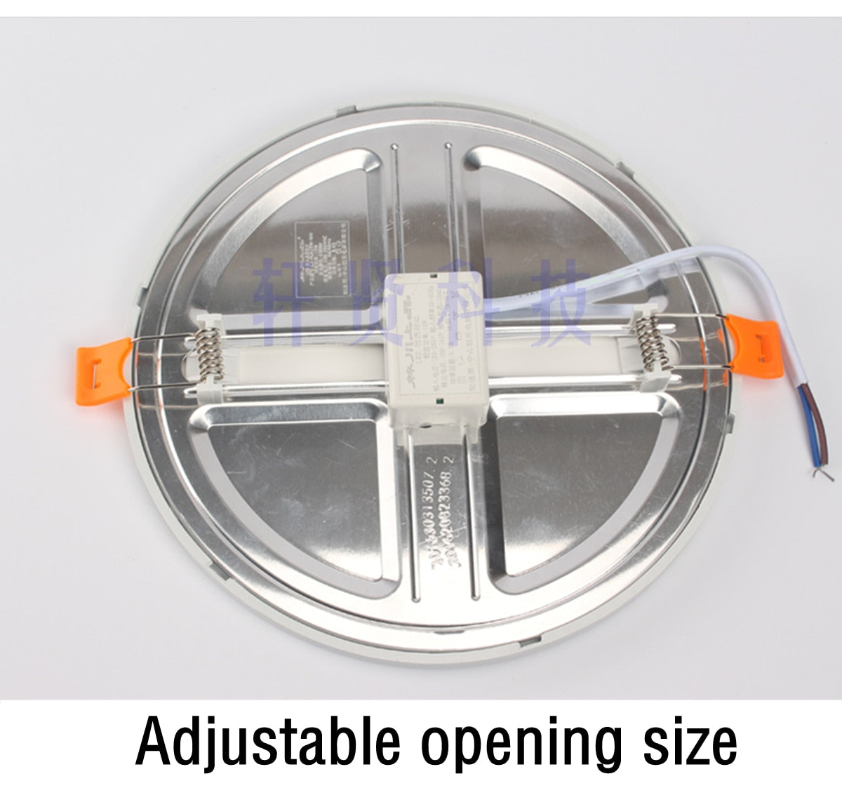 Round Square Ultra thin LED Panel Light Recessed Downlights 6W 8W 15W 20W AC 220V 230V Indoor lighting Ceiling Lamp