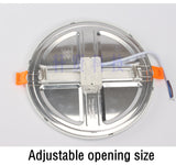 Round Square Ultra thin LED Panel Light Recessed Downlights 6W 8W 15W 20W AC 220V 230V Indoor lighting Ceiling Lamp