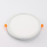 Round Square Ultra thin LED Panel Light Recessed Downlights 6W 8W 15W 20W AC 220V 230V Indoor lighting Ceiling Lamp