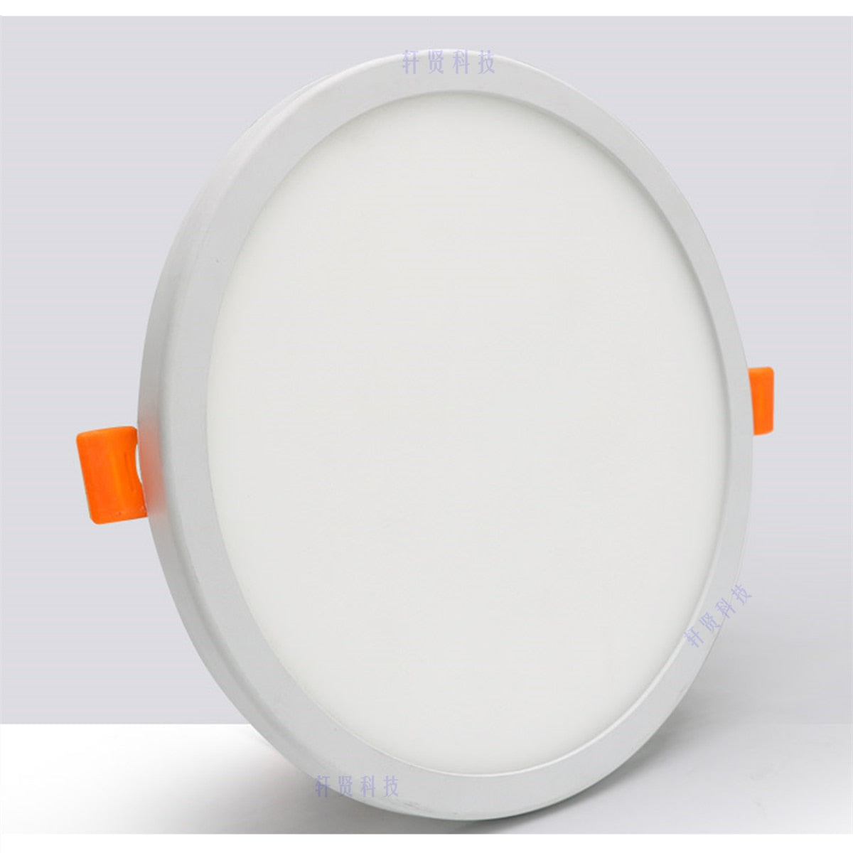 Round Square Ultra thin LED Panel Light Recessed Downlights 6W 8W 15W 20W AC 220V 230V Indoor lighting Ceiling Lamp
