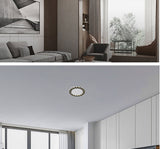 QIUBOSS Modern LED Grille Light AC220V Recessed Led Downlight Dimmable Household Spotlight 30W Embedded Lighting Lamp for Indoor