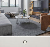 QIUBOSS Modern LED Grille Light AC220V Recessed Led Downlight Dimmable Household Spotlight 30W Embedded Lighting Lamp for Indoor