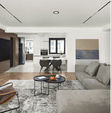 QIUBOSS Modern LED Grille Light AC220V Recessed Led Downlight Dimmable Household Spotlight 30W Embedded Lighting Lamp for Indoor