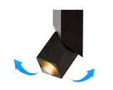 Folding 360 rotating downlight 3W 7W 12W 15W,85-265V surface mounted downlight LED background light indoor lighting