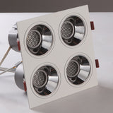 Dimmable COB Downlight 110V 220V LED spotlight 28W 48W Square Ceiling grid Lamp Supermarket and Shopping Mall Lighting