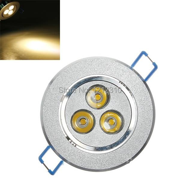 10pcs/lot 9W Ceiling downlight Epistar LED ceiling lamp Recessed Spot light 85V-245V for home illumination
