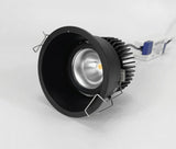 Dimmable Recessed Narrow Border Anti-glare COB LED Downlights AC85-265V 9W 12W 15W 20W LED Ceiling Lamps Hotel Villa Lighting