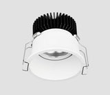 Dimmable Recessed Narrow Border Anti-glare COB LED Downlights AC85-265V 9W 12W 15W 20W LED Ceiling Lamps Hotel Villa Lighting