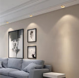 Dimmable Recessed Narrow Border Anti-glare COB LED Downlights AC85-265V 9W 12W 15W 20W LED Ceiling Lamps Hotel Villa Lighting