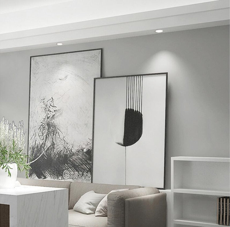 Dimmable Recessed Narrow Border Anti-glare COB LED Downlights AC85-265V 9W 12W 15W 20W LED Ceiling Lamps Hotel Villa Lighting