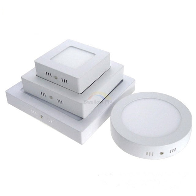 Dimmable 9W/15W/25W Round/Square Led Panel Light Surface Mounted Dimmable Downlight lighting Led ceiling down