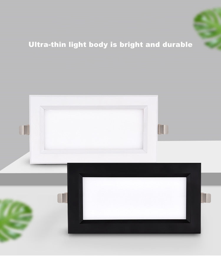 LED Panel Light Recessed LED Downlight Super Bright Energy Saving AC110V 220V Home Indoor Lighting