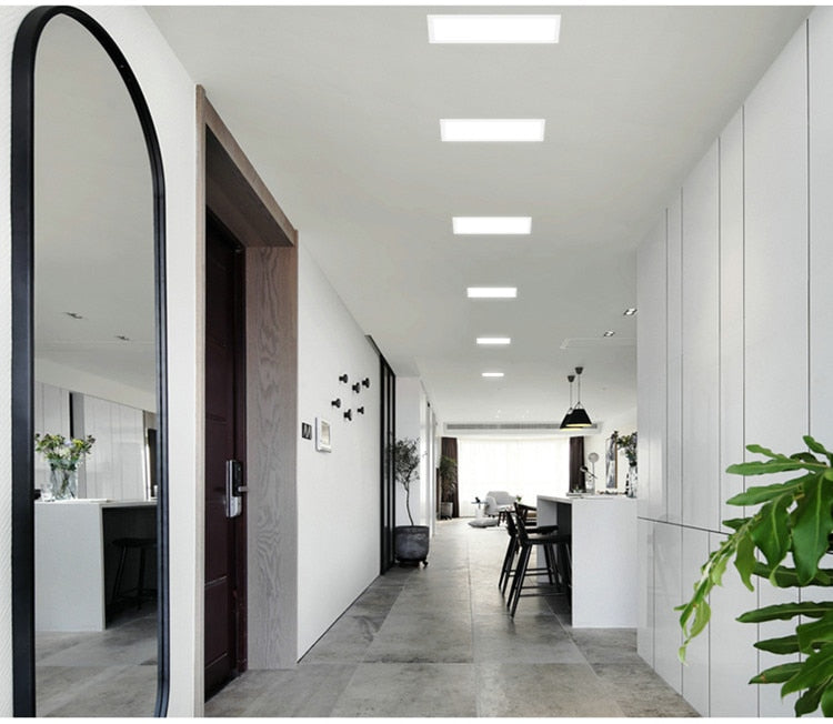 LED Panel Light Recessed LED Downlight Super Bright Energy Saving AC110V 220V Home Indoor Lighting