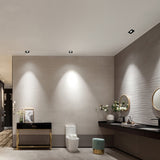 Dimmable High Quality Square 10W 15w 20W COB Ceiling Lamp Recessed LED DownLight LED Spotlight Indoor Lighting