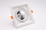 Dimmable High Quality Square 10W 15w 20W COB Ceiling Lamp Recessed LED DownLight LED Spotlight Indoor Lighting