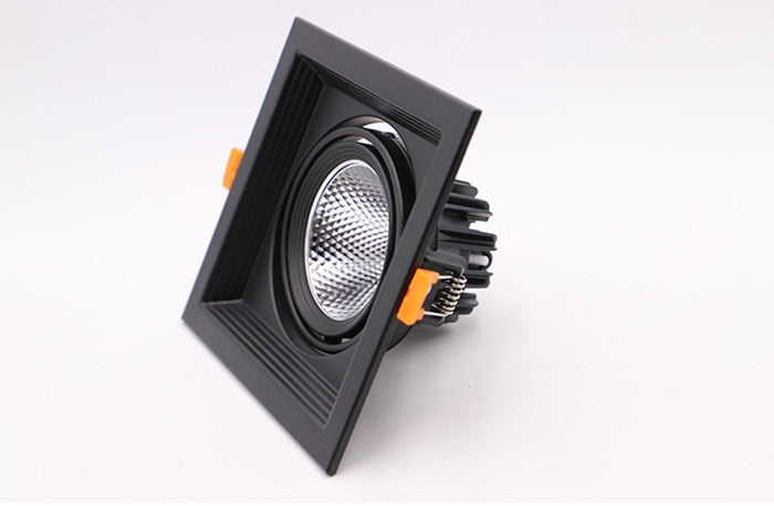 Dimmable High Quality Square 10W 15w 20W COB Ceiling Lamp Recessed LED DownLight LED Spotlight Indoor Lighting