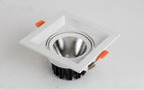 Dimmable High Quality Square 10W 15w 20W COB Ceiling Lamp Recessed LED DownLight LED Spotlight Indoor Lighting