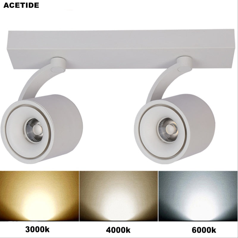 Downlight 12W/20W Led Downlight Surface Installation AC85-265V Adjustable Rotating Led Light