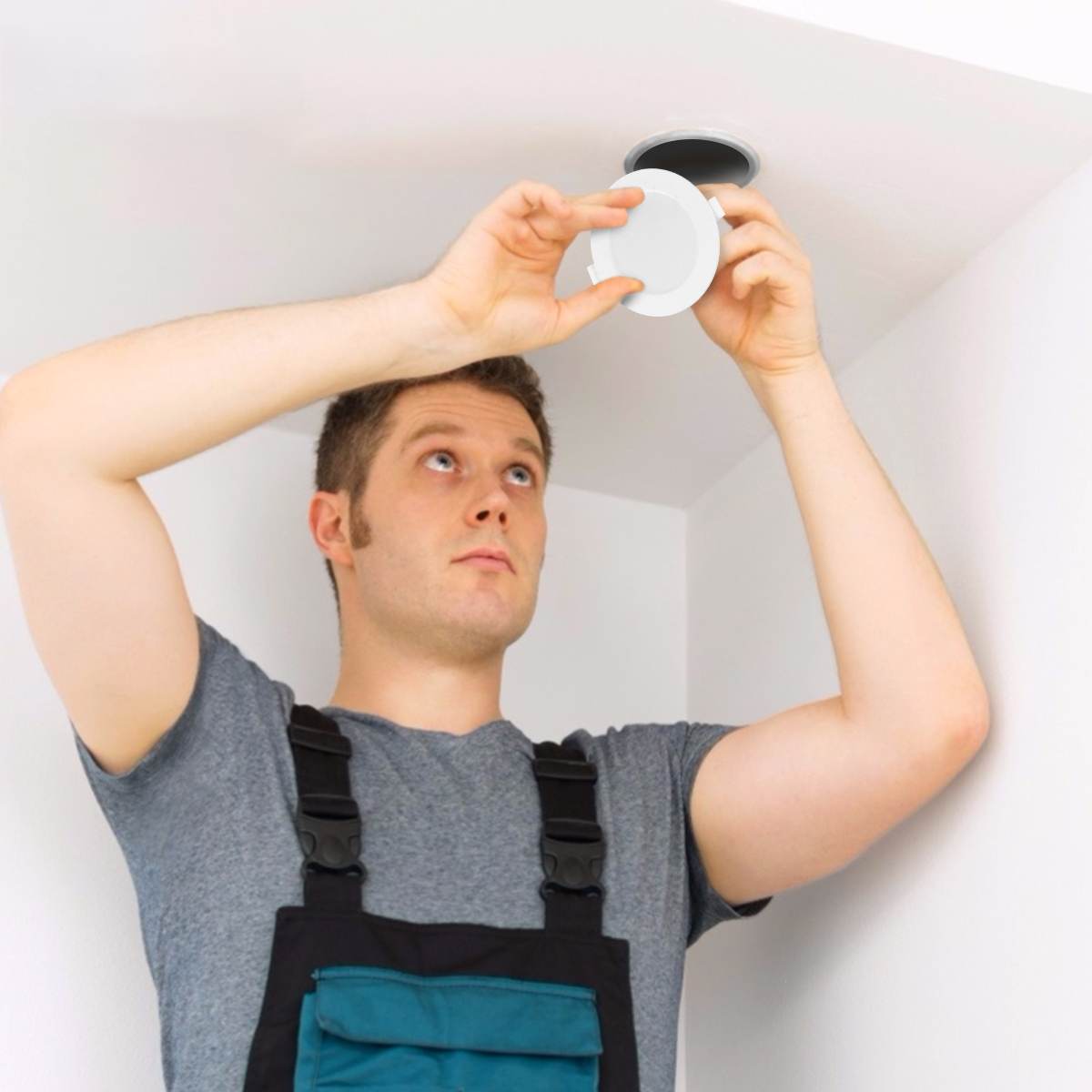 KingSo 6PCS LED Downlights 7W 600LM 230V 100mm 3000K IP44 Recessed Ceiling lights for Living Room Bedroom Kitchen