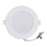 KingSo 6PCS LED Downlights 7W 600LM 230V 100mm 3000K IP44 Recessed Ceiling lights for Living Room Bedroom Kitchen