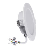 KingSo 6PCS LED Downlights 7W 600LM 230V 100mm 3000K IP44 Recessed Ceiling lights for Living Room Bedroom Kitchen