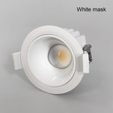 Embedded Ceiling Led Downlight 15W Home Hotel Villa Waterproof Anti-Fog and Moisture-Proof Super Bright Cob Anti-Glare Downlight