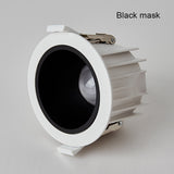 Embedded Ceiling Led Downlight 15W Home Hotel Villa Waterproof Anti-Fog and Moisture-Proof Super Bright Cob Anti-Glare Downlight