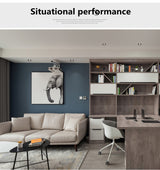 Dimmable Anti-Glare Downlight Embedded 7W 9W 12W 15W 18W Adjustable Angle Home Living Room Background Wall LED Spotlight