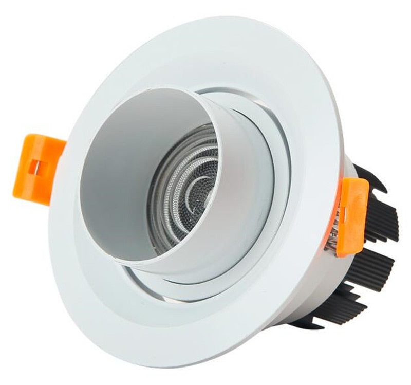 NEW 3W 10pcs/lot LED COB Spotlight Recessed Downlight Zoom Adjustable Lamp