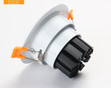 NEW 3W 10pcs/lot LED COB Spotlight Recessed Downlight Zoom Adjustable Lamp
