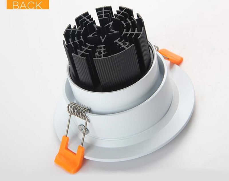 NEW 3W 10pcs/lot LED COB Spotlight Recessed Downlight Zoom Adjustable Lamp