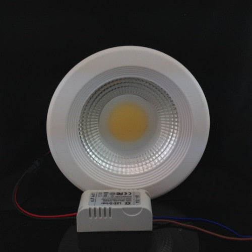 COB led downlight 10W 20W 30W 85V-265V recessed lighting for bedroom sets lighting decoration+ 10pcs