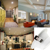 WIFI Color Change RGB Hotel Ceiling Living Room 4 Inch LED Bulb Embedded APP Control Indoor Timing Smart Downlight Super Market