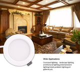 WIFI Color Change RGB Hotel Ceiling Living Room 4 Inch LED Bulb Embedded APP Control Indoor Timing Smart Downlight Super Market