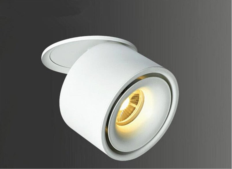 4X High Power Adjustable Surface Mounted LED Downlight Warm Cool White 15W 20W COB LED Down Light Indoor Lighting Free Shipping