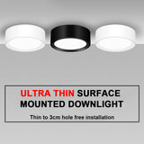 Led Downlights Round Led Spot Light 220V 110V 5/12/15/18W Downlight Ceiling Spot Led Lighting Fixture for Home Kitchen Lamp