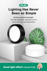 Led Downlights Round Led Spot Light 220V 110V 5/12/15/18W Downlight Ceiling Spot Led Lighting Fixture for Home Kitchen Lamp