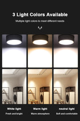 Led Downlights Round Led Spot Light 220V 110V 5/12/15/18W Downlight Ceiling Spot Led Lighting Fixture for Home Kitchen Lamp