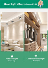 Led Downlights Round Led Spot Light 220V 110V 5/12/15/18W Downlight Ceiling Spot Led Lighting Fixture for Home Kitchen Lamp