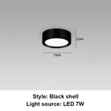 Led Downlights Round Led Spot Light 220V 110V 5/12/15/18W Downlight Ceiling Spot Led Lighting Fixture for Home Kitchen Lamp