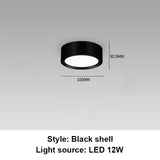 Led Downlights Round Led Spot Light 220V 110V 5/12/15/18W Downlight Ceiling Spot Led Lighting Fixture for Home Kitchen Lamp