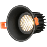 Dimmable Honeycomb Anti-glare COB Ceiling Recessed Led  Downlight 7w 12w warm white LED Wall Wash Light Hotel Villa Lighting