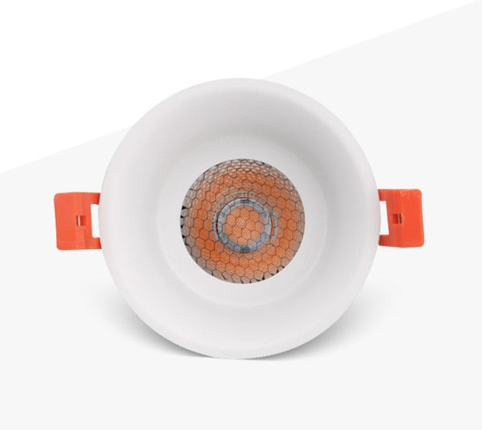 Dimmable Honeycomb Anti-glare COB Ceiling Recessed Led  Downlight 7w 12w warm white LED Wall Wash Light Hotel Villa Lighting